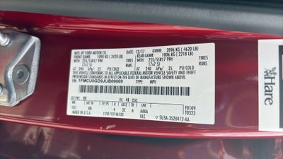 2018 Ford Escape SE