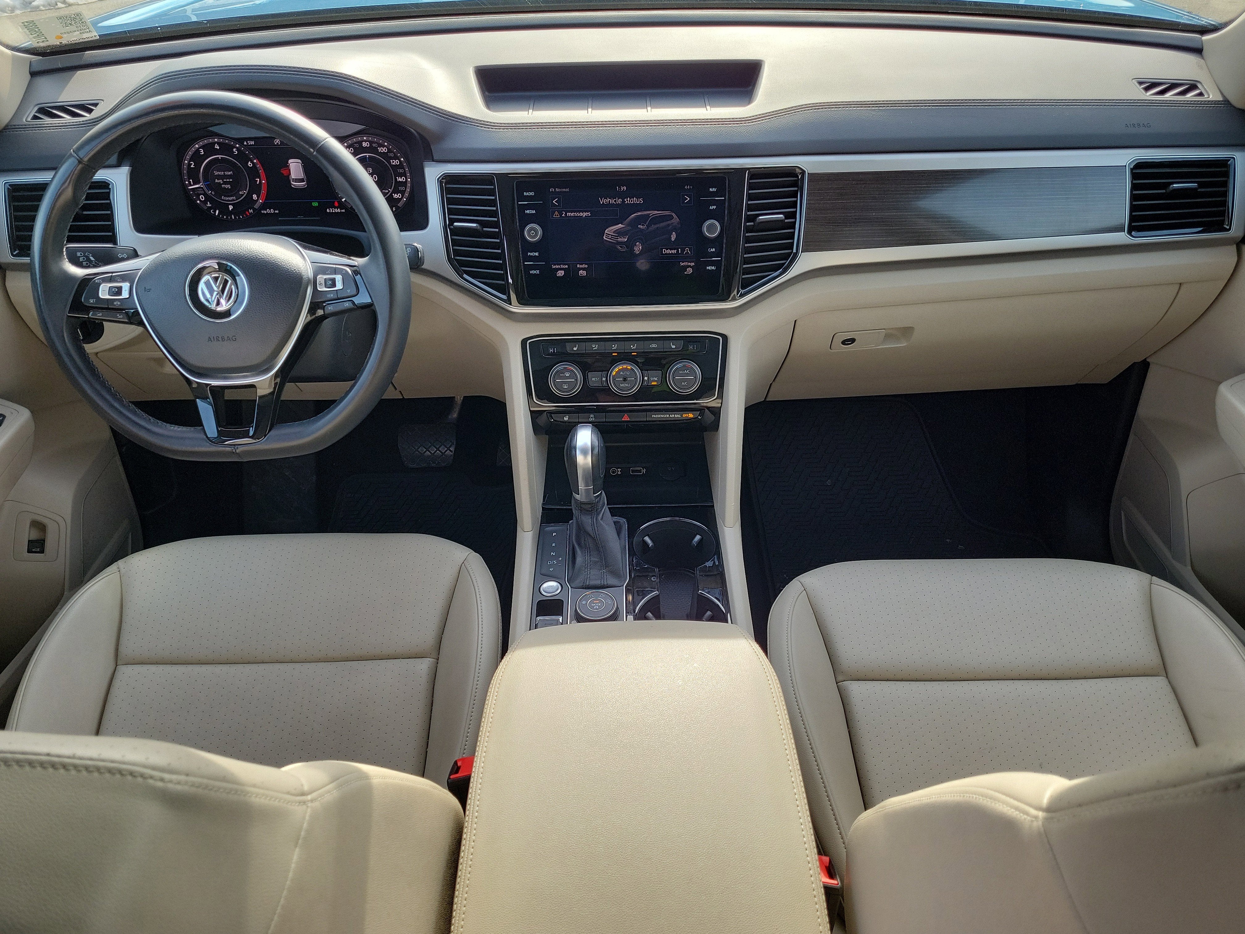 2019 Volkswagen Atlas 3.6L V6 SEL