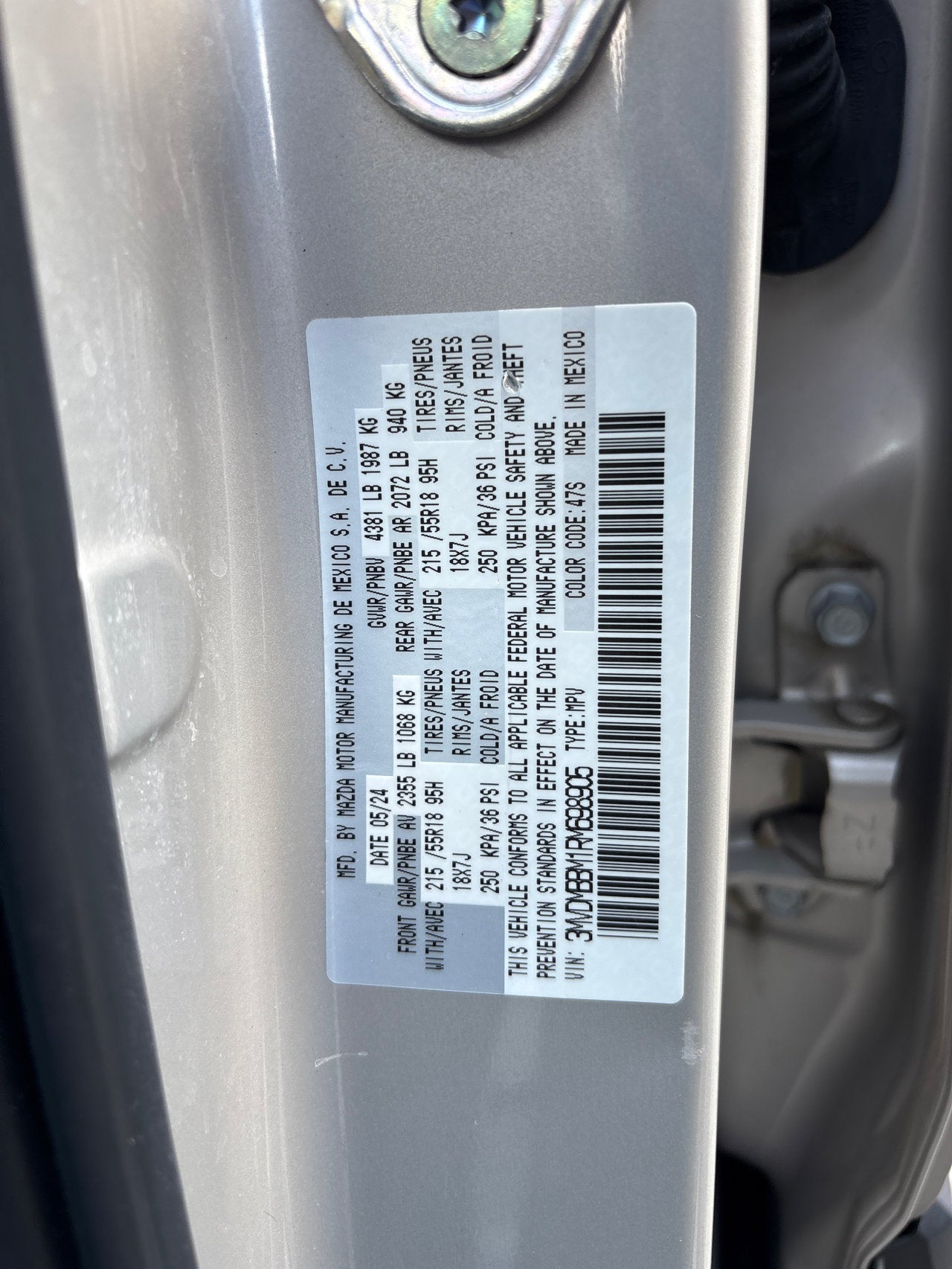 2024 Mazda Mazda CX-30 2.5 S Select Sport