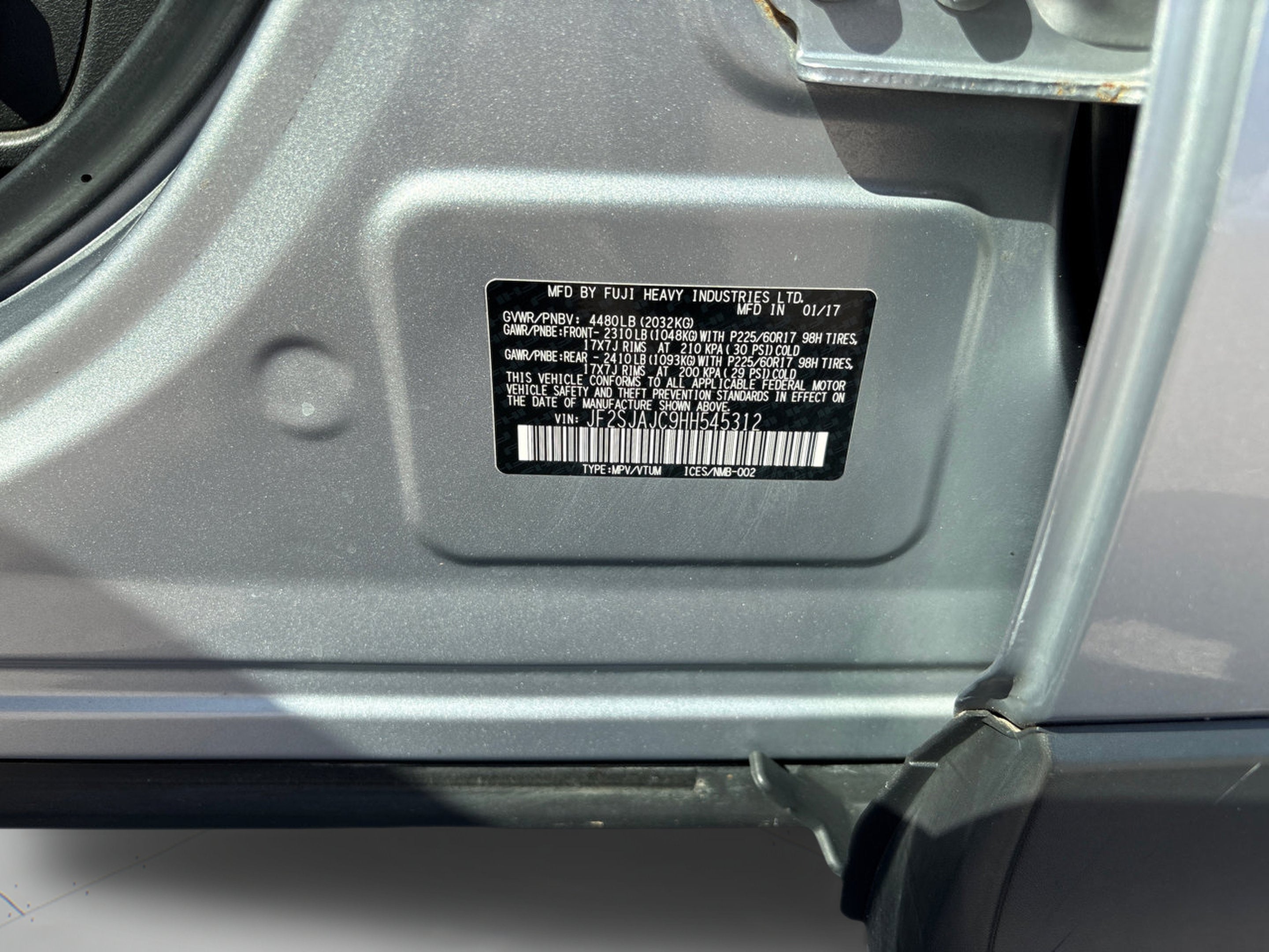 2017 Subaru Forester Limited