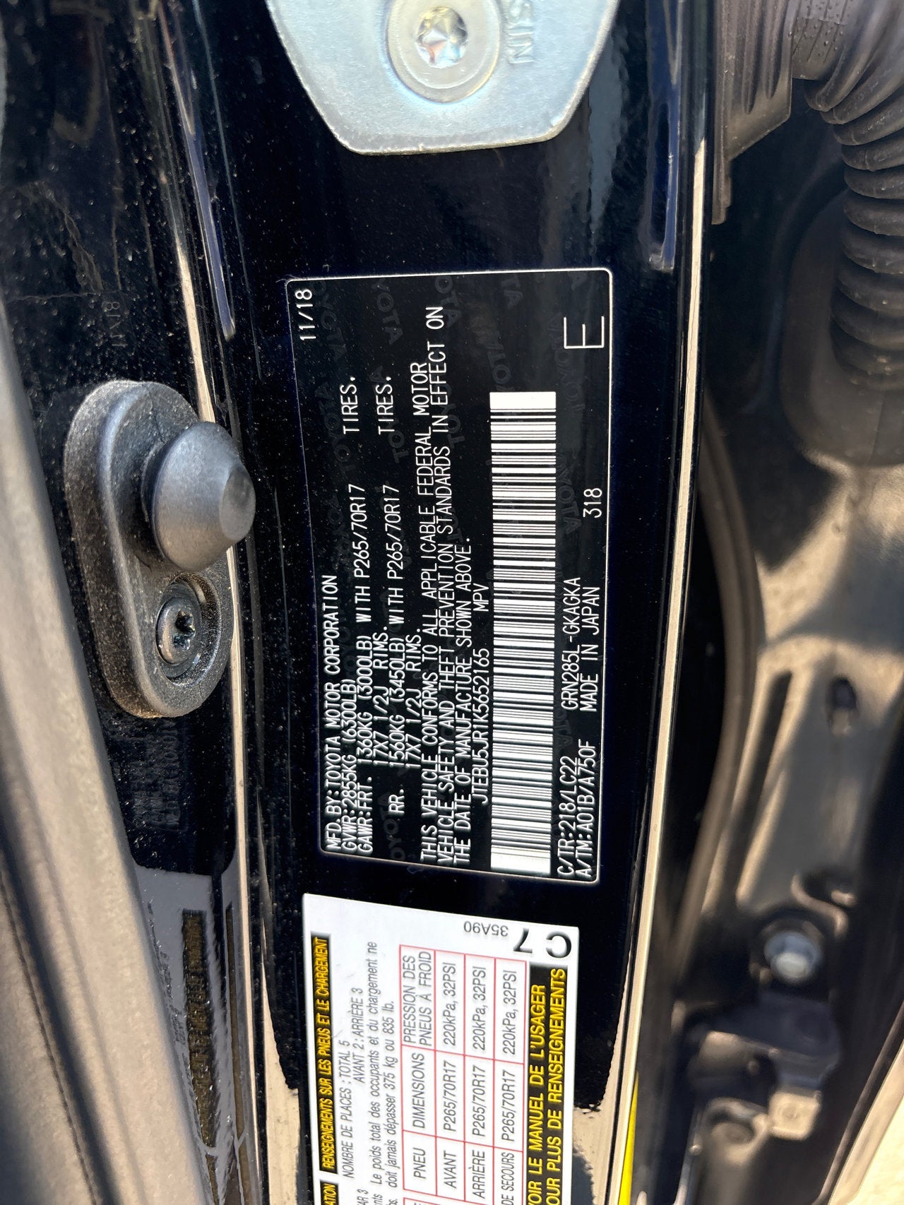 2019 Toyota 4Runner TRD Off-Road Premium