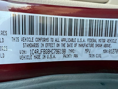 2017 Jeep Grand Cherokee Limited