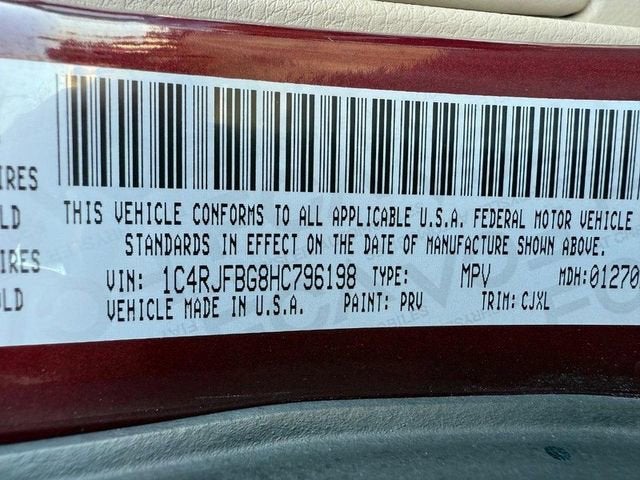 2017 Jeep Grand Cherokee Limited