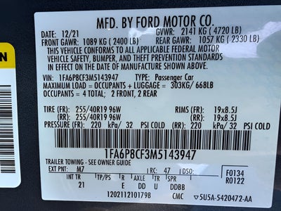 2021 Ford Mustang GT
