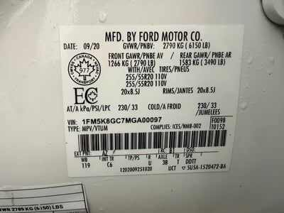 2021 Ford Explorer ST