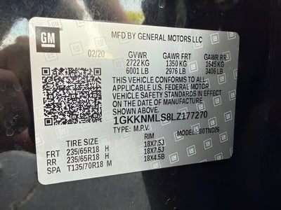 2020 GMC Acadia SLT