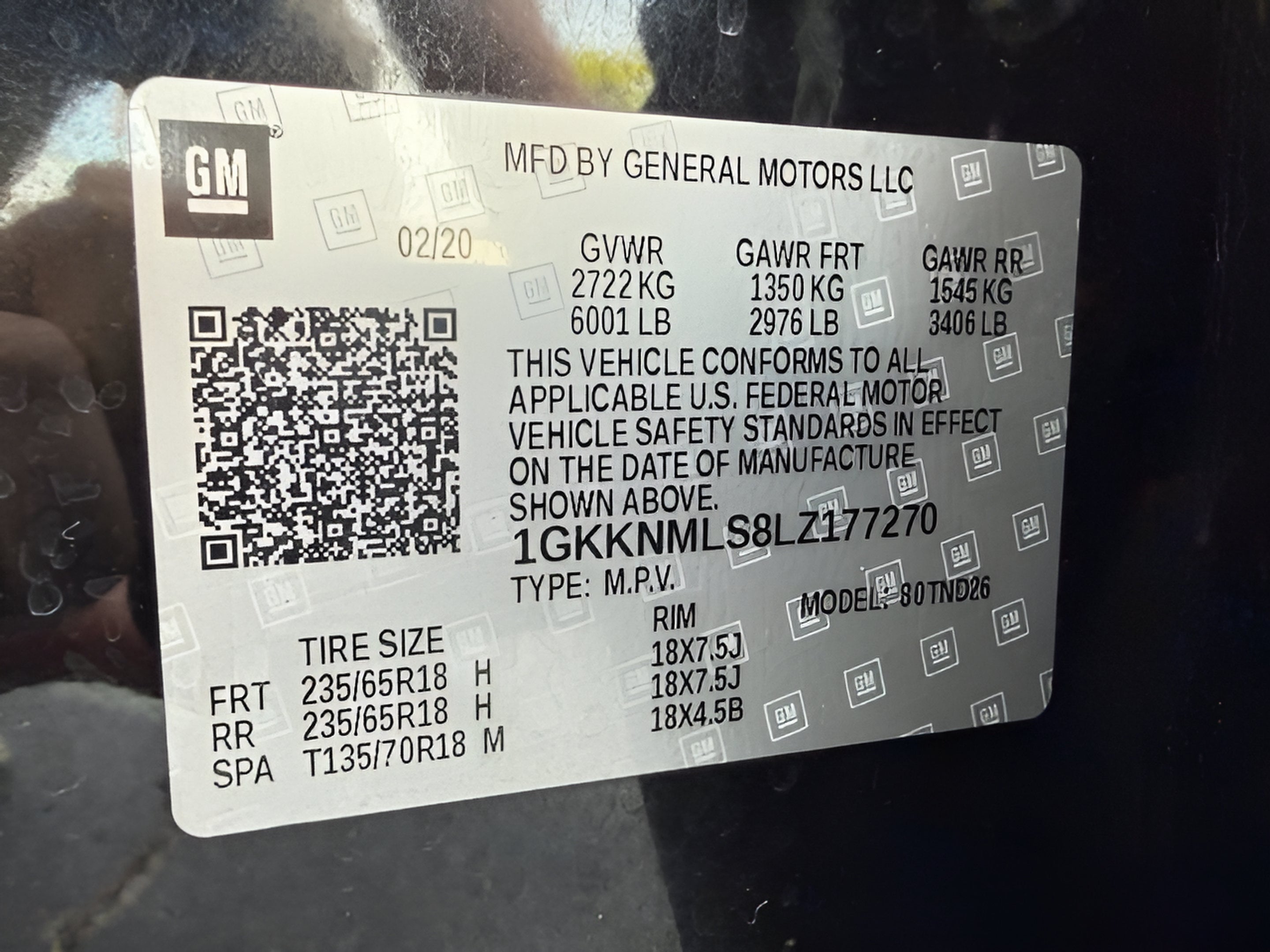 2020 GMC Acadia SLT