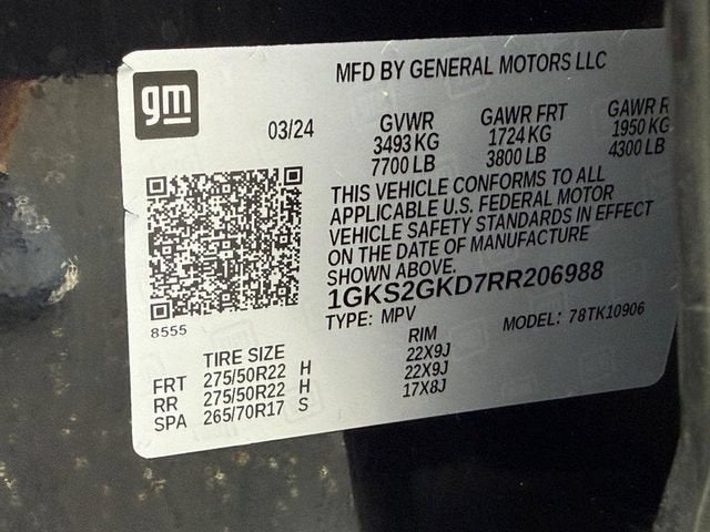 2024 GMC Yukon XL SLT