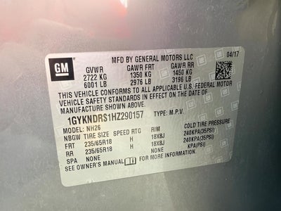 2017 Cadillac XT5 Luxury AWD