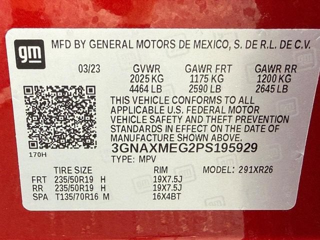2023 Chevrolet Equinox RS