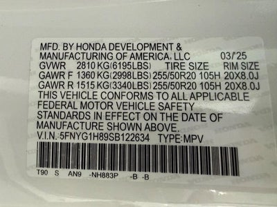 2025 Honda Pilot Elite