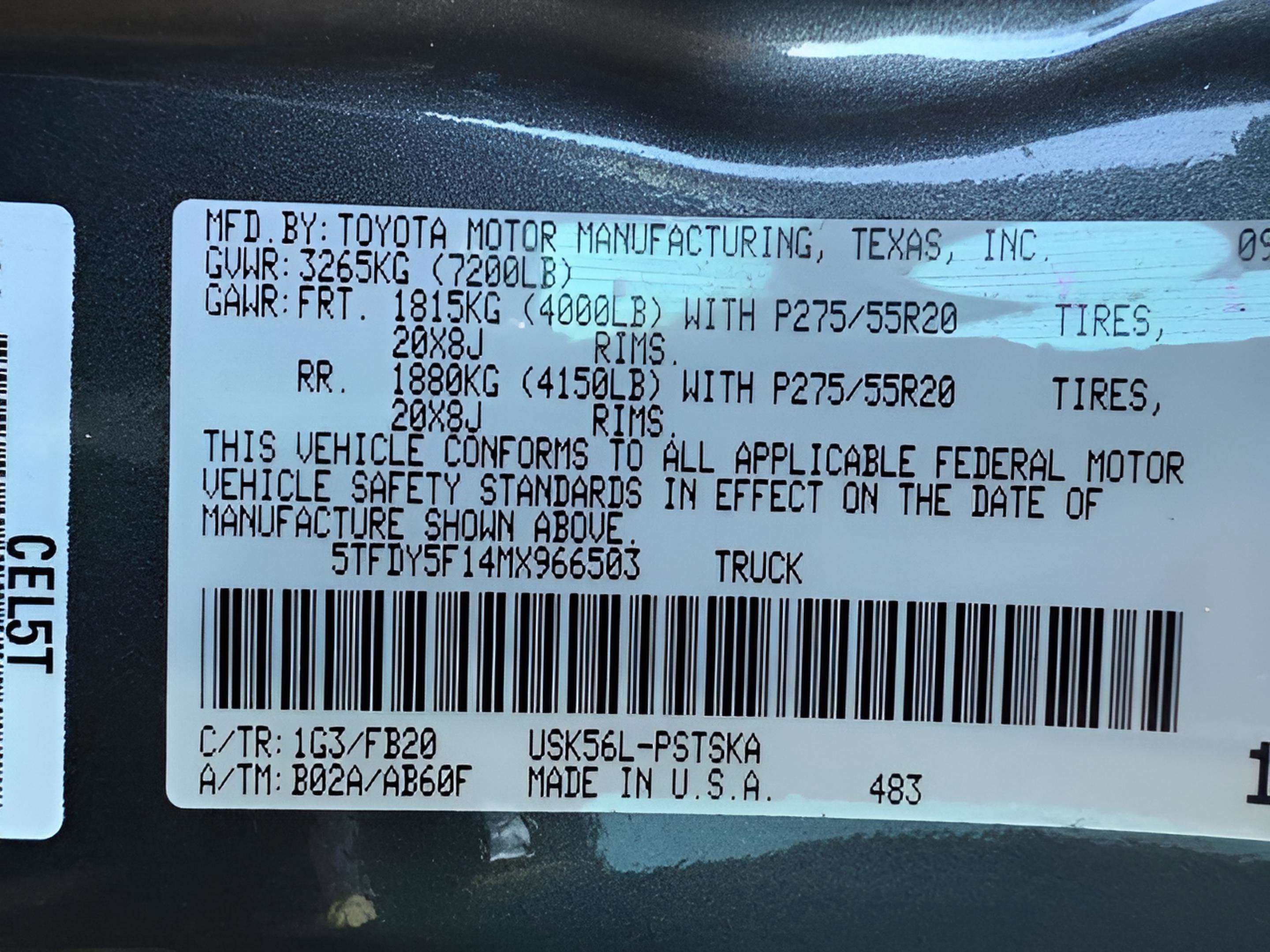 2021 Toyota Tundra 4WD SR5