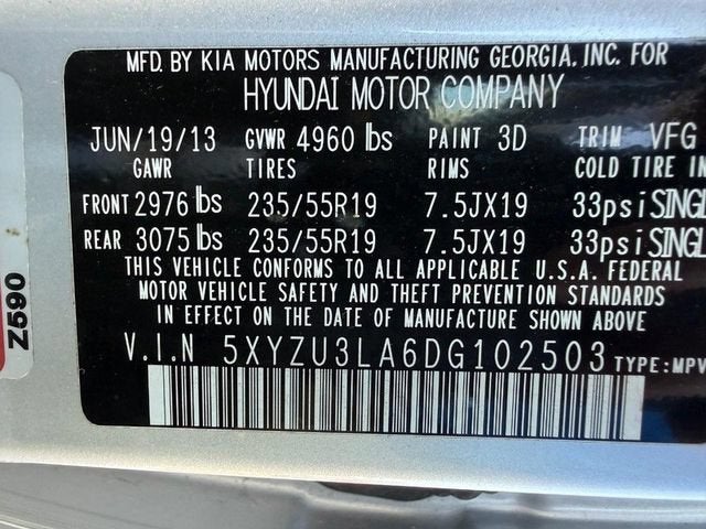 2013 Hyundai Santa Fe 2.0T Sport