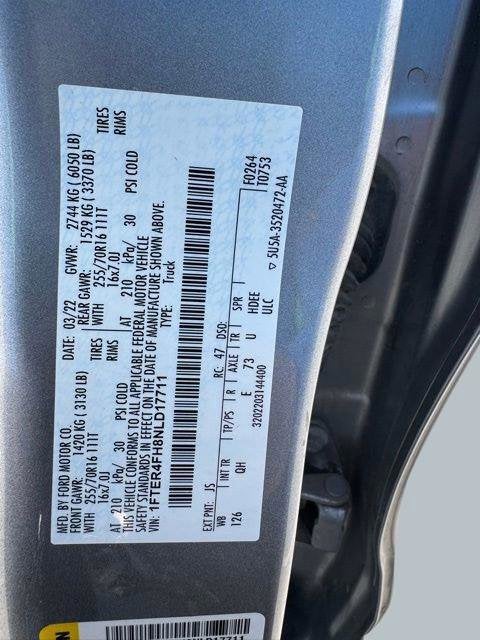 2022 Ford Ranger XL