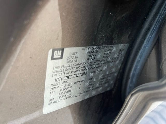 2016 GMC Canyon 4WD SLT