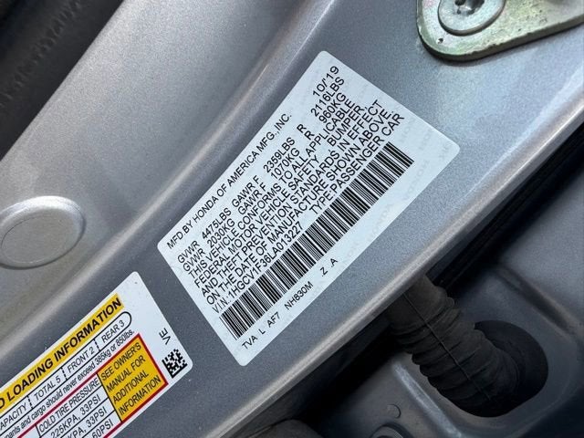 2020 Honda Accord Sedan Sport