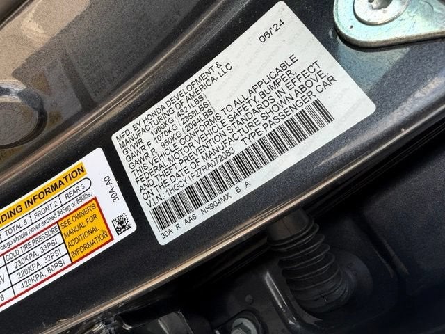2024 Honda Accord Sedan LX