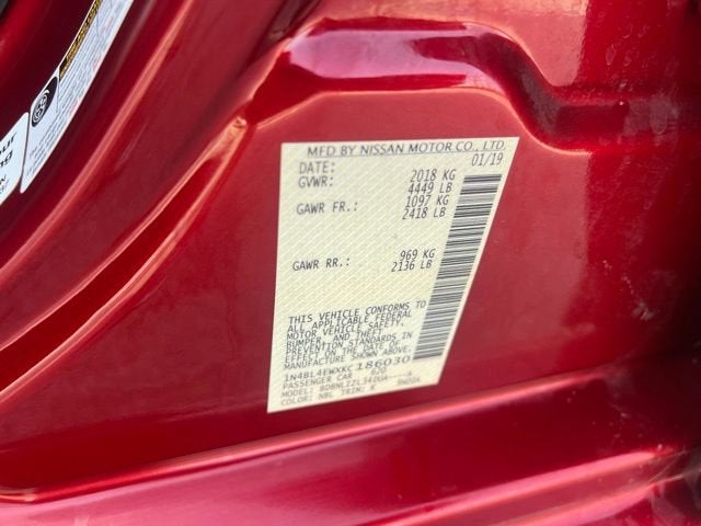 2019 Nissan Altima 2.5 SL