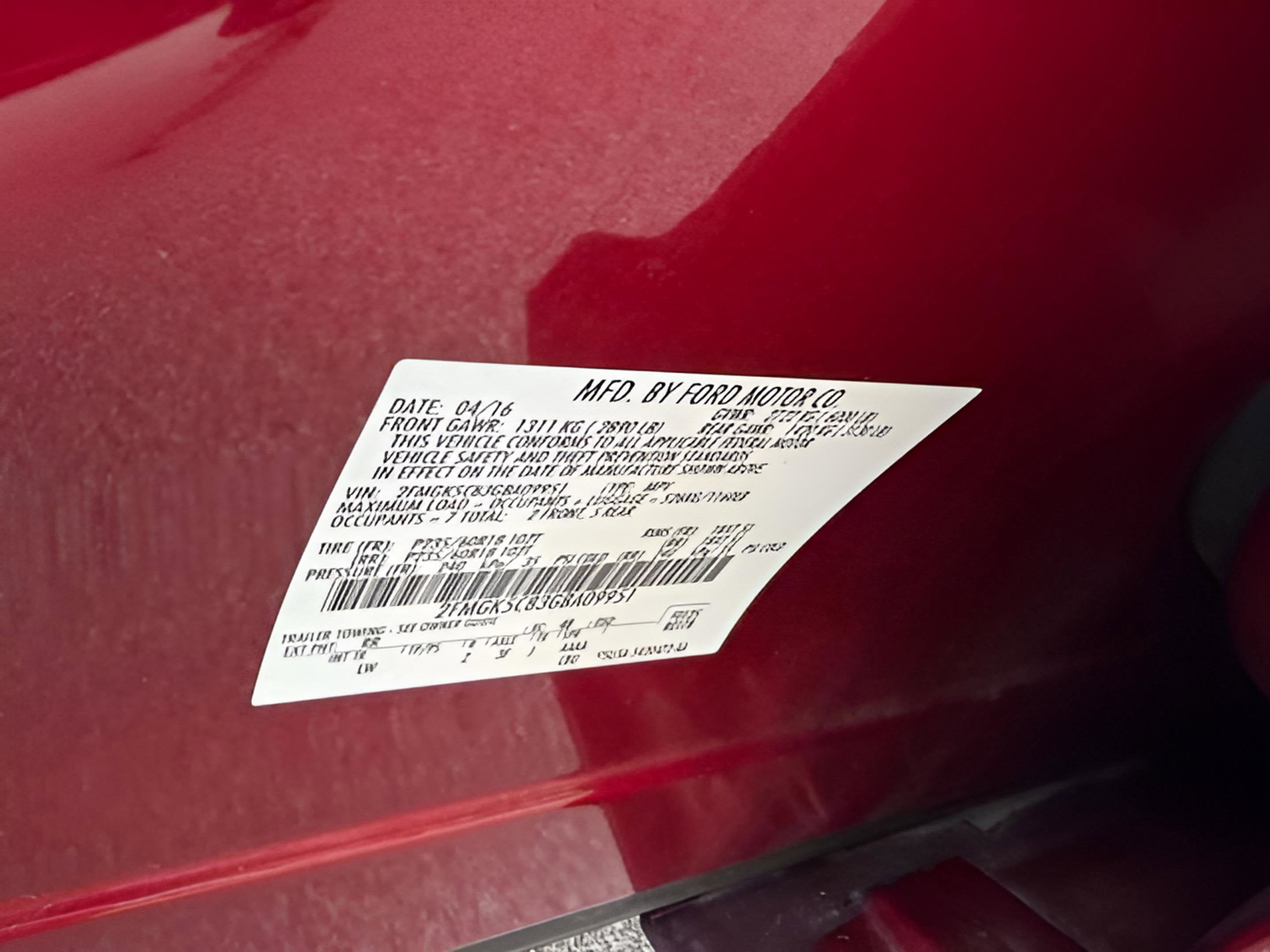 2016 Ford Flex SEL
