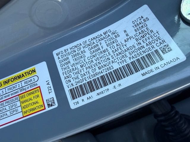 2024 Honda Civic Si Base