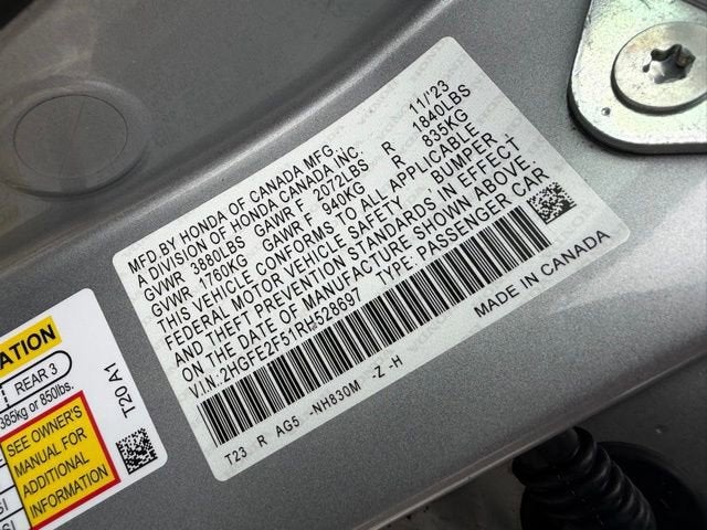 2024 Honda Civic Sedan Sport