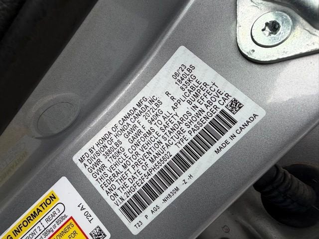 2023 Honda Civic Sedan Sport