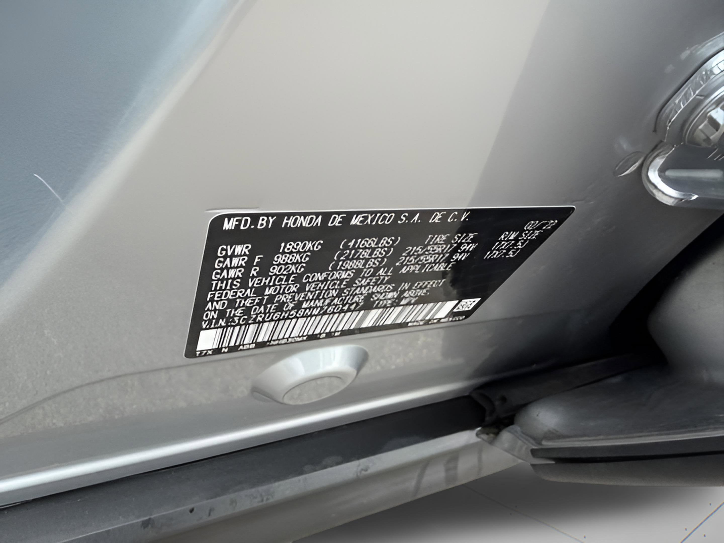 2022 Honda HR-V EX