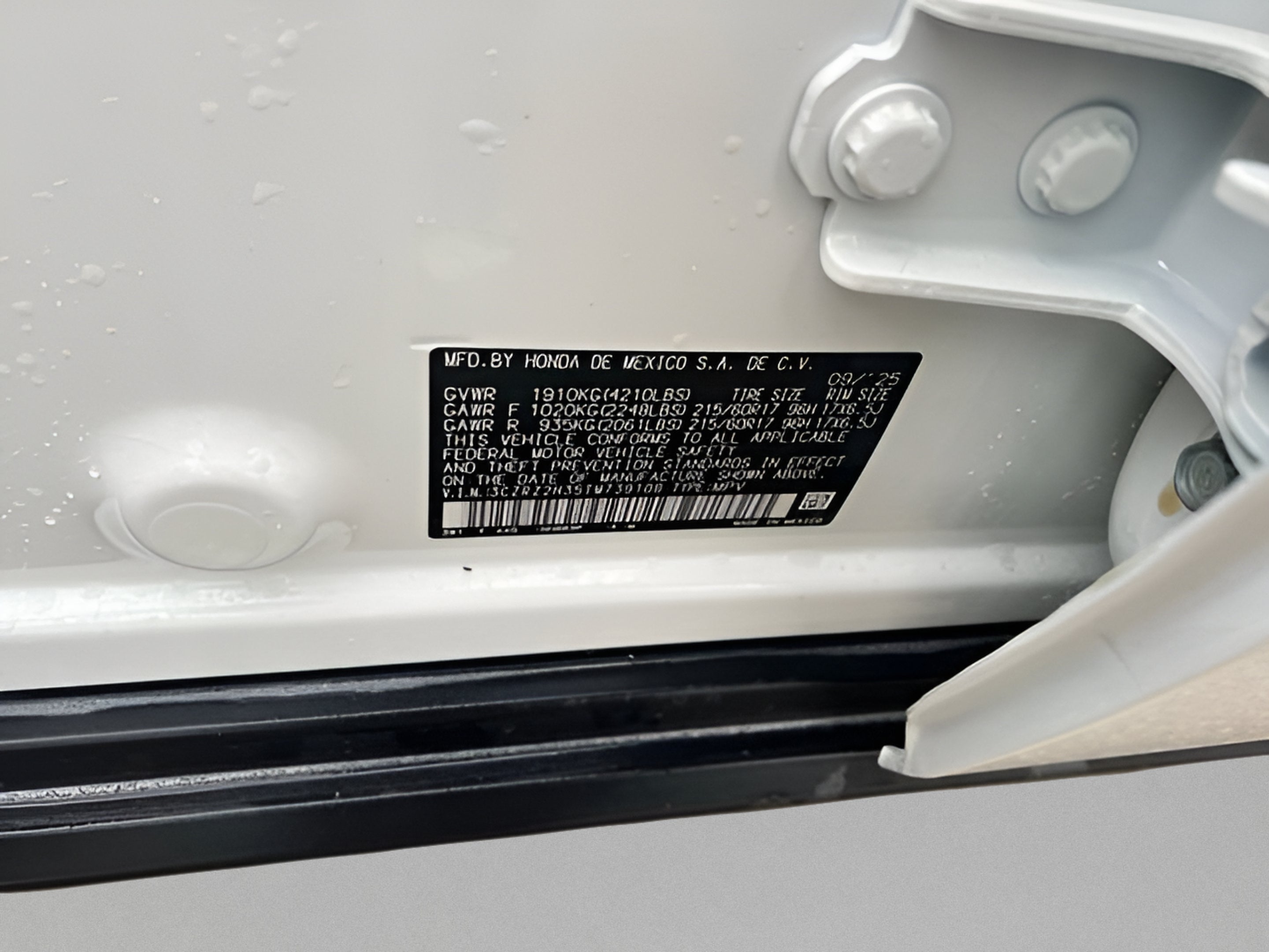 2026 Honda HR-V LX