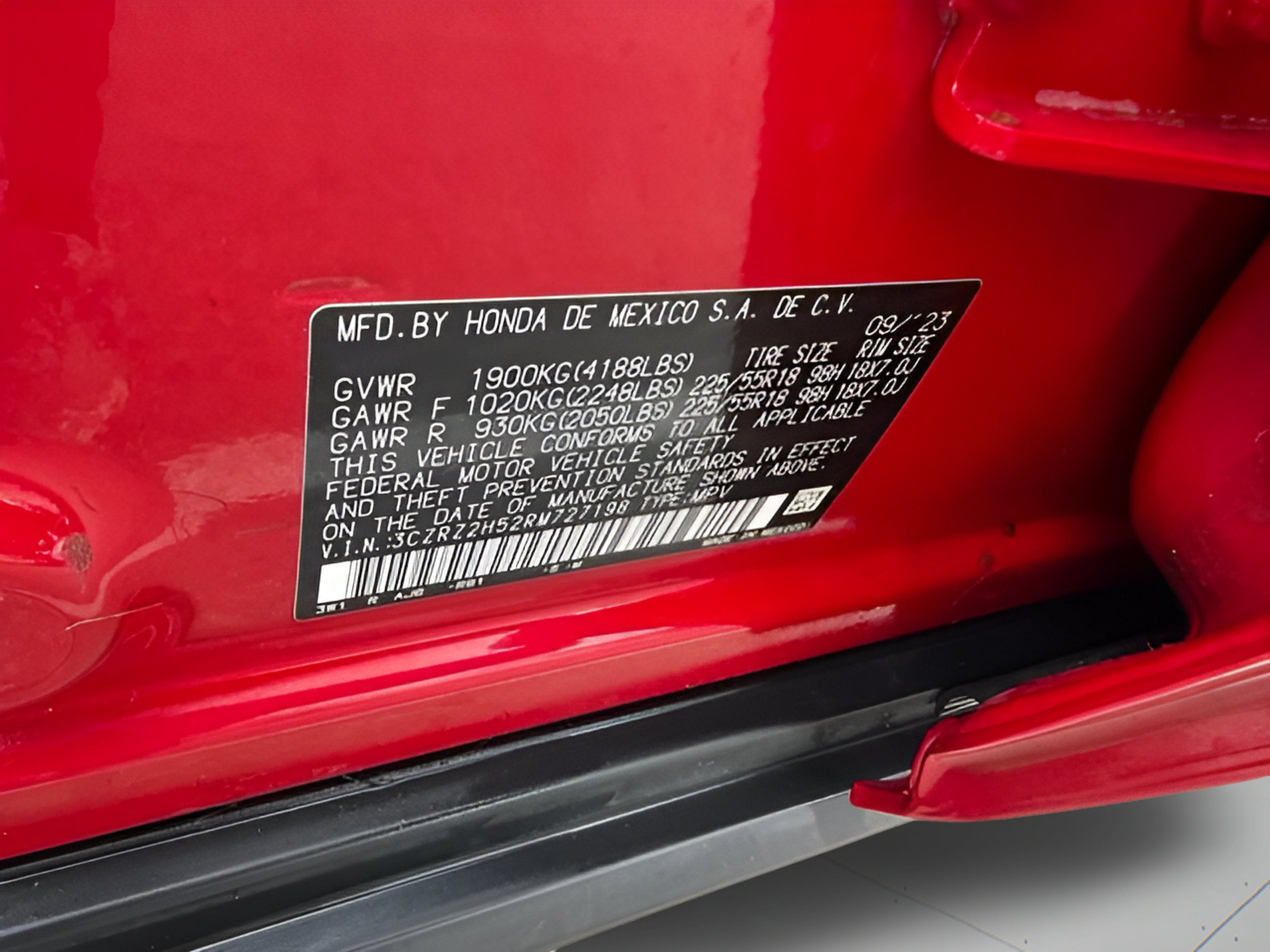 2024 Honda HR-V Sport