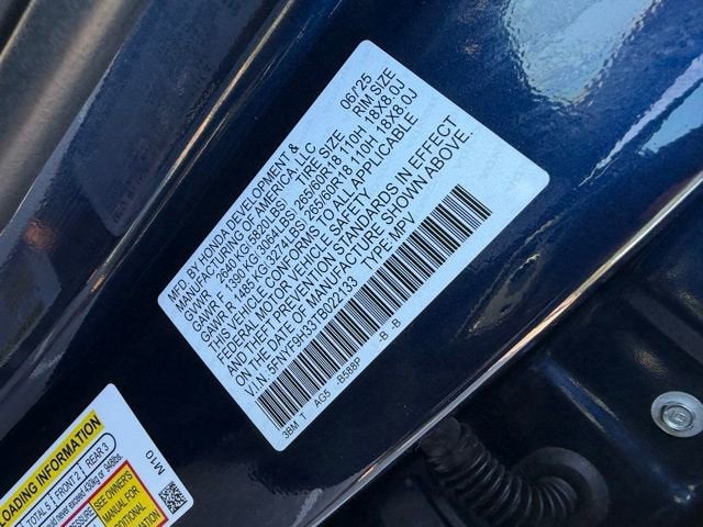 2026 Honda Passport RTL Blackout