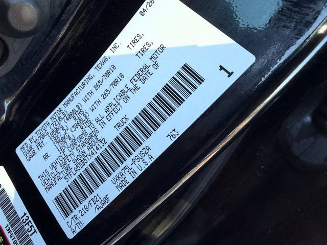 2026 Toyota Tundra 4WD SR