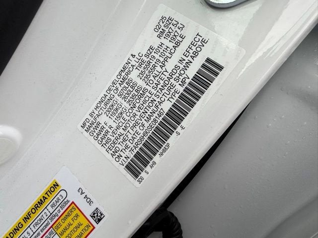 2025 Honda CR-V Hybrid Sport Touring