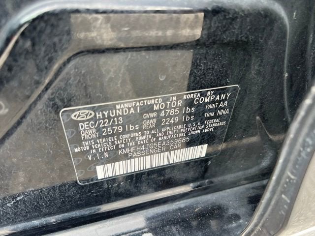 2014 Hyundai Azera Limited