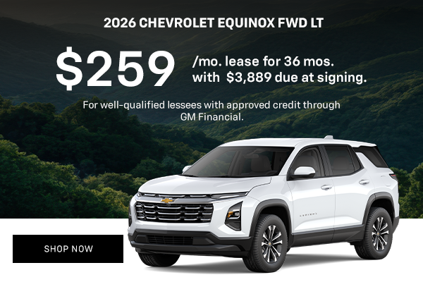 2026 Chevrolet Equinox FWD LT