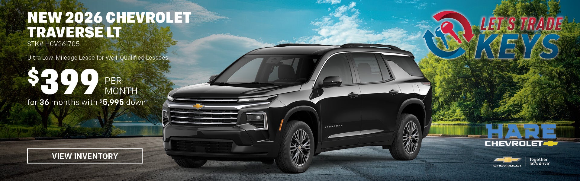 New 2026 Chevrolet Traverse LT