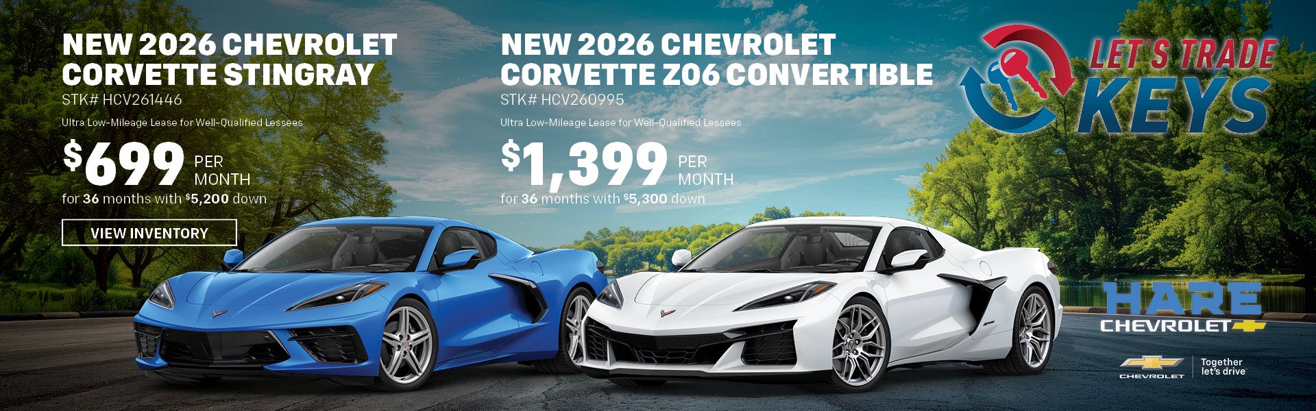 New 2026 Corvette Models