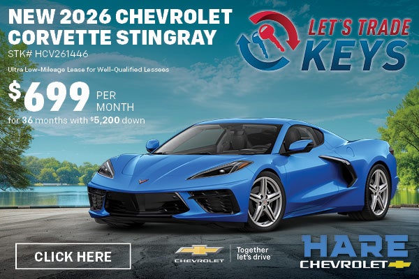 New 2026 Chevrolet Corvette Stingray