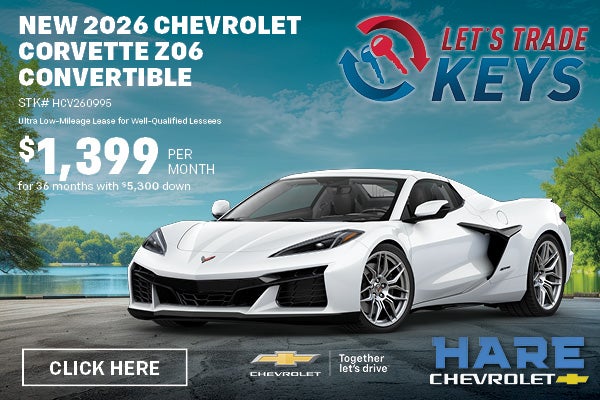 New 2026 Chevrolet Corvette Z06 Convertible