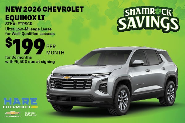 New 2026 Chevrolet Equinox LT