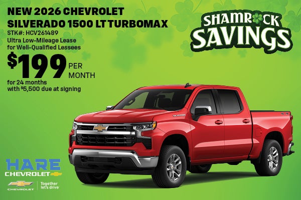 New 2026 Chevrolet Silverado 1500 LT Turbomax