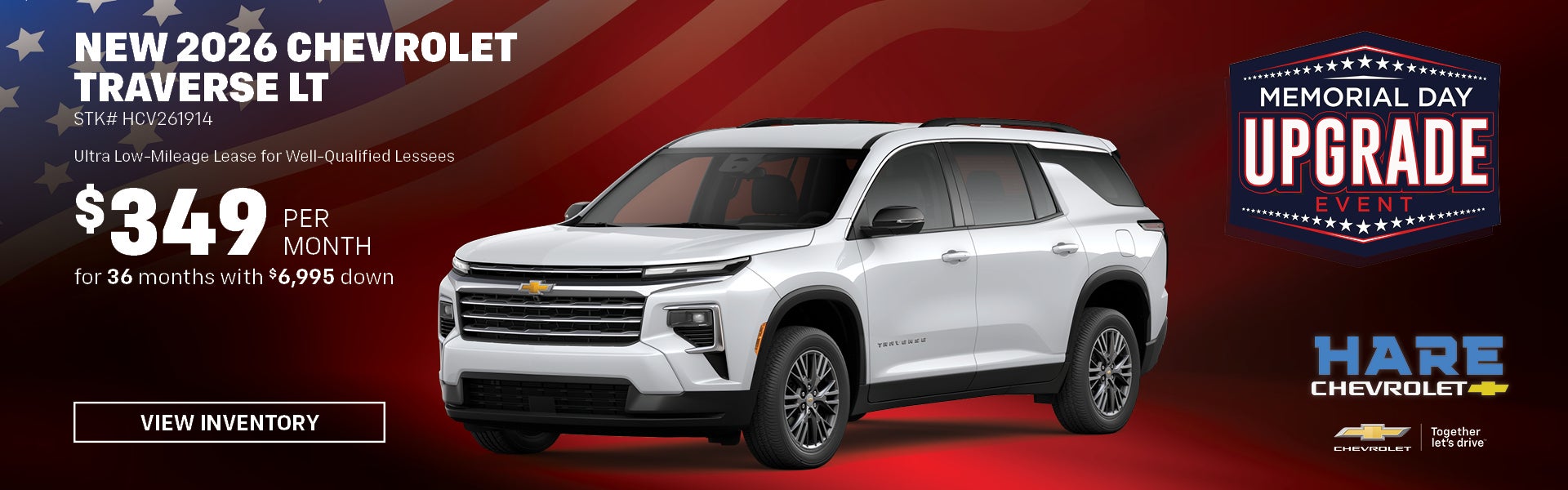 New 2026 Chevrolet Traverse LT