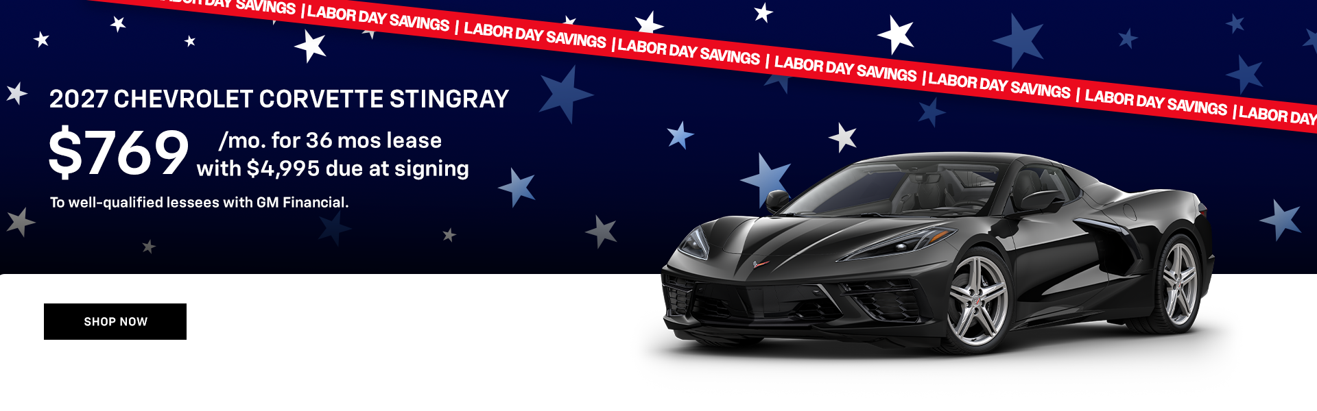 Chevrolet Corvette Offer