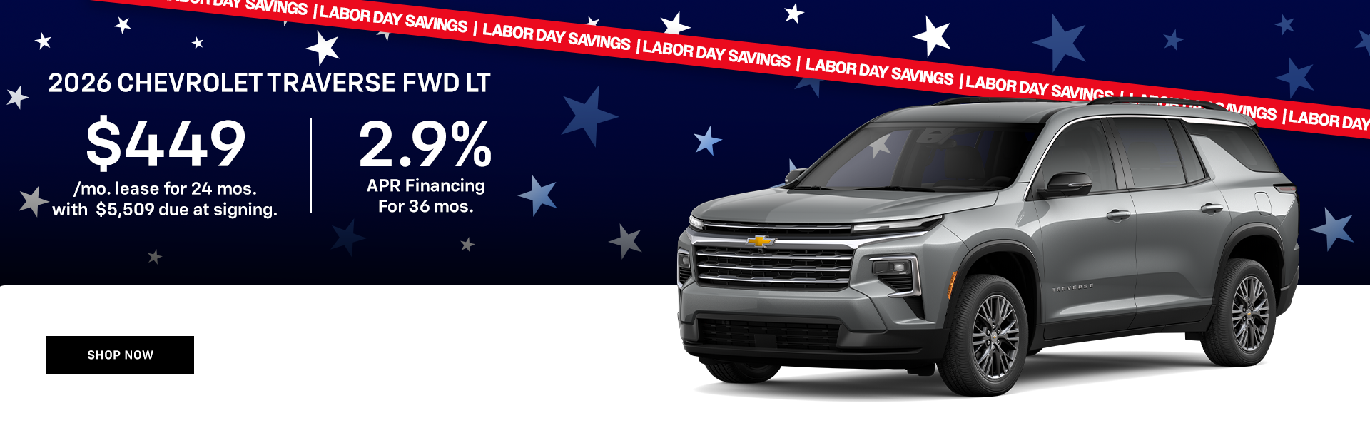 Chevrolet Traverse Offer